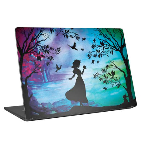 Disney Snow White Enchanted Forest Silhouette Universal Laptop 13in (10.6 x 7.6in) Skin