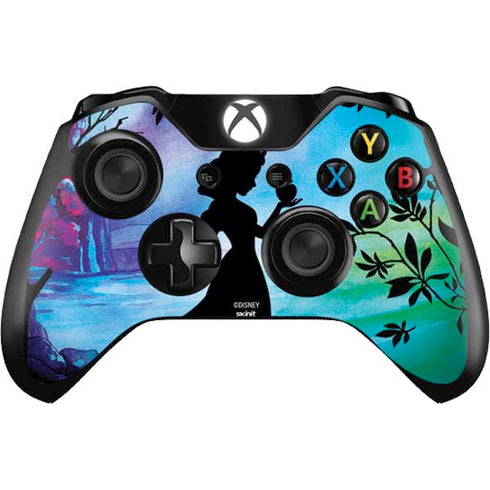 Disney Snow White Enchanted Forest Silhouette Xbox One Controller Skin