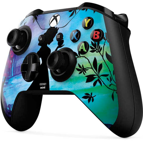 Disney Snow White Enchanted Forest Silhouette Xbox One X Controller Skin