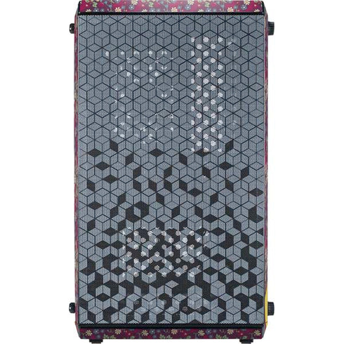 Disney Snow White Character with Floral Pattern Cooler Master MasterBox Q300L Mini Tower Skin