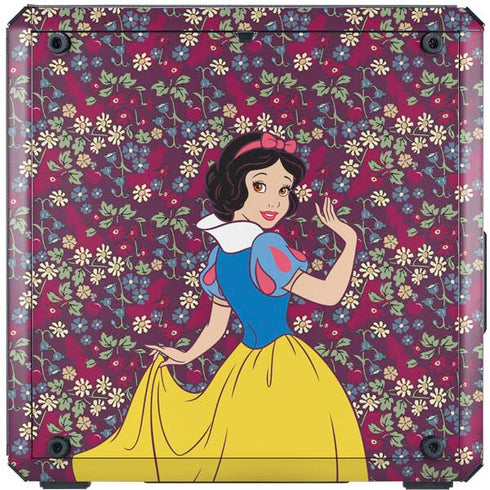 Disney Snow White Character with Floral Pattern Cooler Master MasterBox Q300L Mini Tower Skin