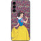 Disney Snow White Character with Floral Pattern Galaxy A14 5G Skin