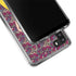 Disney Snow White Character with Floral Pattern Galaxy A21 Clear Case