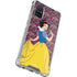Disney Snow White Character with Floral Pattern Galaxy A51 5G Clear Case