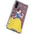 Disney Snow White Character with Floral Pattern Galaxy A54 5G Clear Case