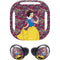 Disney Snow White Character with Floral Pattern Galaxy Buds Pro Skin