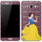 Disney Snow White Character with Floral Pattern Galaxy J7 Skin