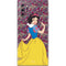 Disney Snow White Character with Floral Pattern Galaxy Note 10 Plus Skin