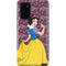 Disney Snow White Character with Floral Pattern Galaxy Note20 5G Pro Case