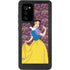 Disney Snow White Character with Floral Pattern Galaxy Note20 5G Waterproof Case