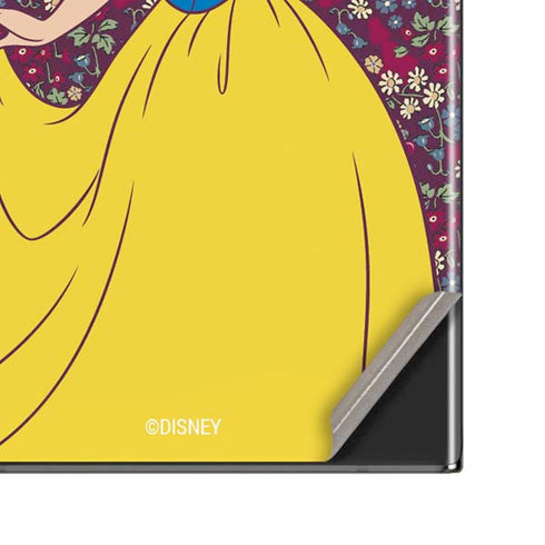 Disney Snow White Character with Floral Pattern Galaxy Note20 Ultra 5G Skin