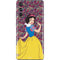 Disney Snow White Character with Floral Pattern Galaxy S20 Fan Edition Skin