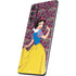 Disney Snow White Character with Floral Pattern Galaxy S20 Fan Edition Skin