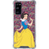 Disney Snow White Character with Floral Pattern Galaxy S20 FE Clear Case