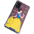Disney Snow White Character with Floral Pattern Galaxy S20 FE Clear Case