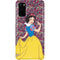 Disney Snow White Character with Floral Pattern Galaxy S20 Lite Case