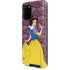 Disney Snow White Character with Floral Pattern Galaxy S20 Plus Pro Case