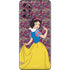 Disney Snow White Character with Floral Pattern Galaxy S20 Plus Skin