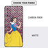 Disney Snow White Character with Floral Pattern Galaxy S20 Skin