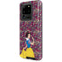Disney Snow White Character with Floral Pattern Galaxy S20 Ultra 5G Pro Case