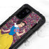 Disney Snow White Character with Floral Pattern Galaxy S20 Waterproof Case