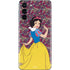 Disney Snow White Character with Floral Pattern Galaxy S21 5G Skin