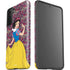Disney Snow White Character with Floral Pattern Galaxy S21 FE Pro Case