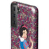 Disney Snow White Character with Floral Pattern Galaxy S21 Plus 5G Pro Case