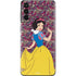 Disney Snow White Character with Floral Pattern Galaxy S21 Plus 5G Skin