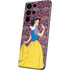 Disney Snow White Character with Floral Pattern Galaxy S21 Ultra 5G Skin