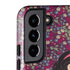 Disney Snow White Character with Floral Pattern Galaxy S22 Plus Pro Case