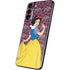 Disney Snow White Character with Floral Pattern Galaxy S22 Plus Skin