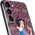 Disney Snow White Character with Floral Pattern Galaxy S22 Skin