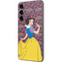 Disney Snow White Character with Floral Pattern Galaxy S23 FE Skin