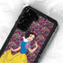 Disney Snow White Character with Floral Pattern Galaxy S23 Plus Waterproof Case