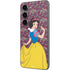 Disney Snow White Character with Floral Pattern Galaxy S23 Skin