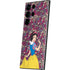 Disney Snow White Character with Floral Pattern Galaxy S23 Ultra Skin