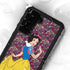 Disney Snow White Character with Floral Pattern Galaxy S23 Waterproof Case