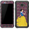 Disney Snow White Character with Floral Pattern Galaxy S7 Active Skin
