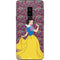 Disney Snow White Character with Floral Pattern Galaxy S9 Plus Skin