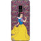 Disney Snow White Character with Floral Pattern Galaxy S9 Skin