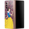 Disney Snow White Character with Floral Pattern Galaxy Z Fold2 5G Skin