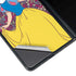 Disney Snow White Character with Floral Pattern Galaxy Z Fold4 5G Skin
