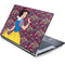 Disney Snow White Character with Floral Pattern Generic Laptop Skin