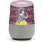 Disney Snow White Character with Floral Pattern Google Home Skin