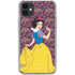 Disney Snow White Character with Floral Pattern iPhone 11 Clear Case