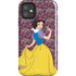 Disney Snow White Character with Floral Pattern iPhone 11 Impact Case