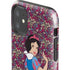 Disney Snow White Character with Floral Pattern iPhone 11 Impact Case