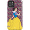 Disney Snow White Character with Floral Pattern iPhone 11 Pro Max Impact Case