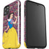 Disney Snow White Character with Floral Pattern iPhone 11 Pro Max Impact Case